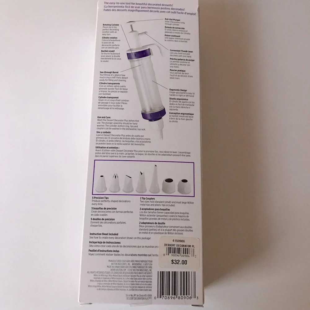 NIB ! WILTON Dessert Decorator PLUS - Picture 4 of 9